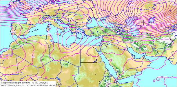 500hPa 00Z 30/06/2026 11:51