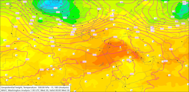 500hPa 00Z 30/07/2025 08:37