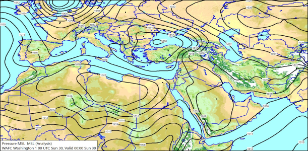 Surface 00Z 30/11/2025 10:54